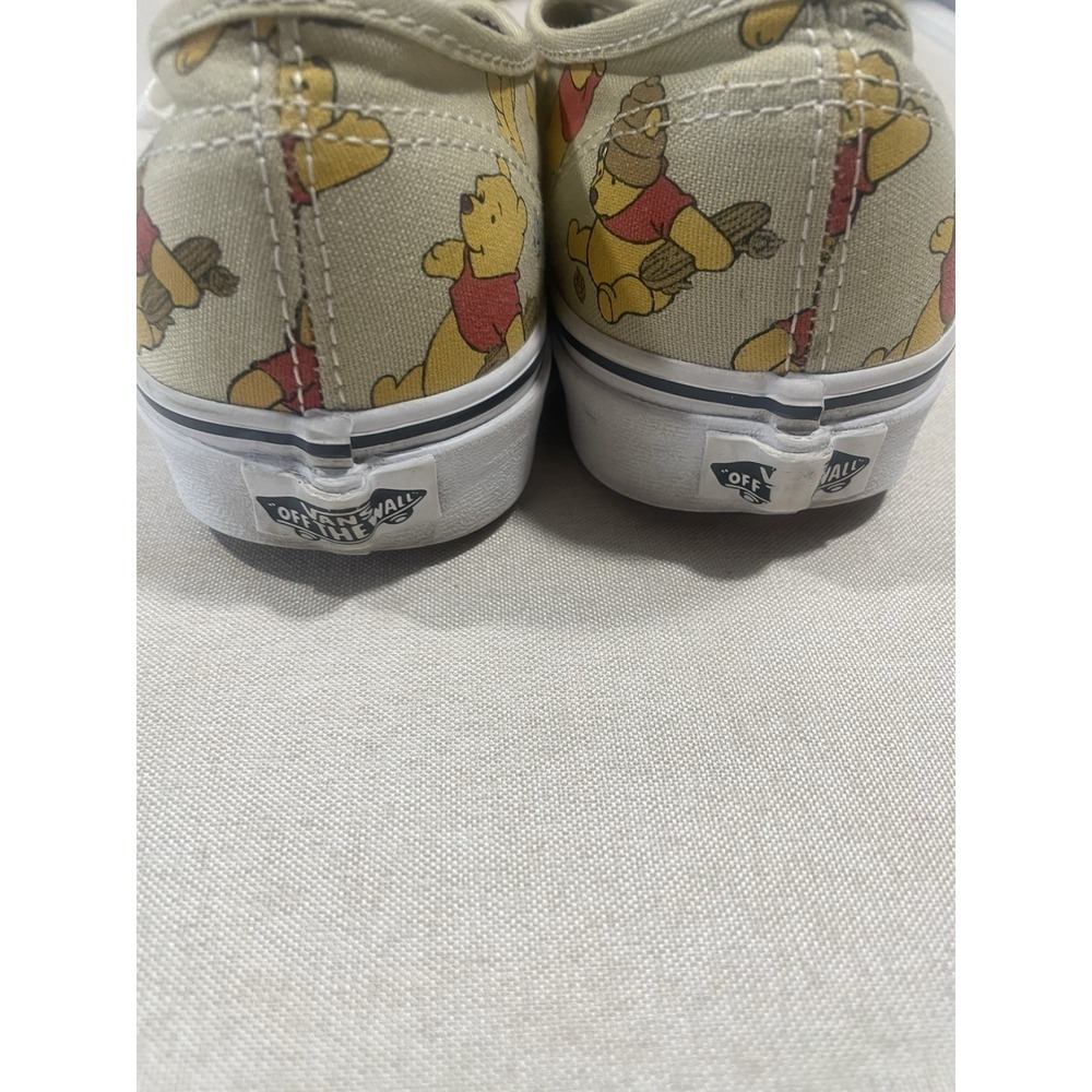Rare VANS Authentic X Disney Winnie The Pooh Shoes (2015) Mens 7/Womens 8.5 VTG - Picture 4 of 8